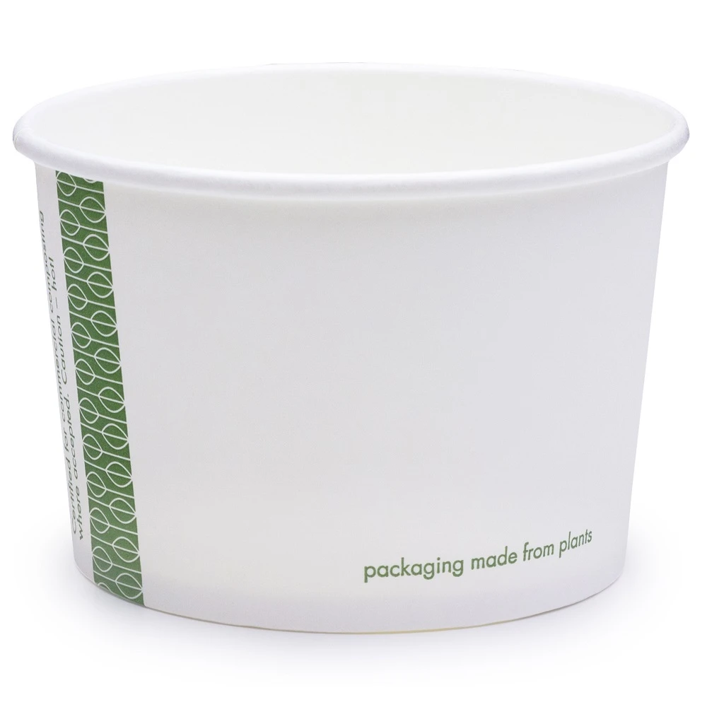 Vegware Green Leaf Soup Container 90 Series 8oz 230ml