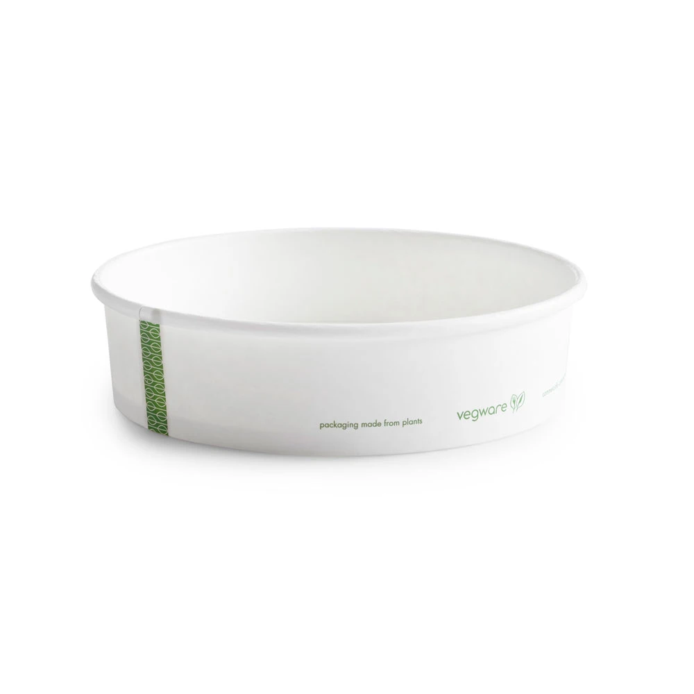 Vegware Green Leaf Food Container 185 Series 26oz 740ml