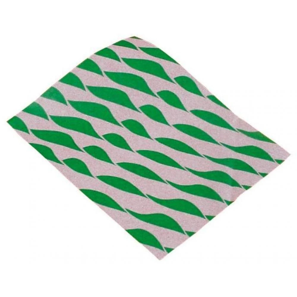  JanSan Twist Design Burger Wrap 18" 46cm Green