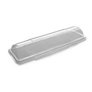  JanSan Plastic Hinged Baguette Box 12" 