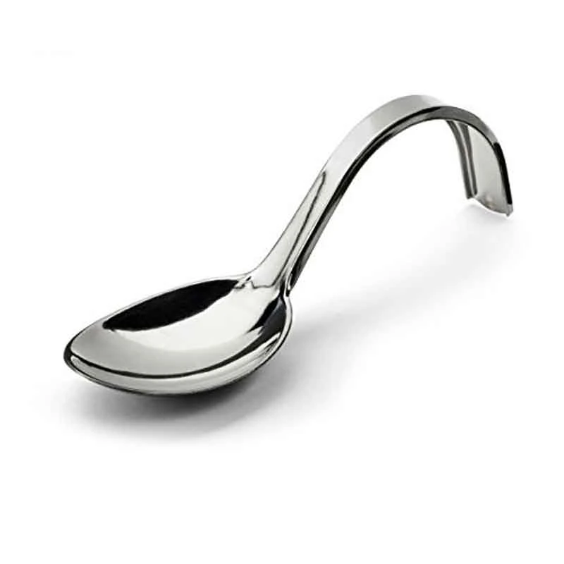 Sabert Mozaik Curly Spoon Silver 5&quot; 13cm 