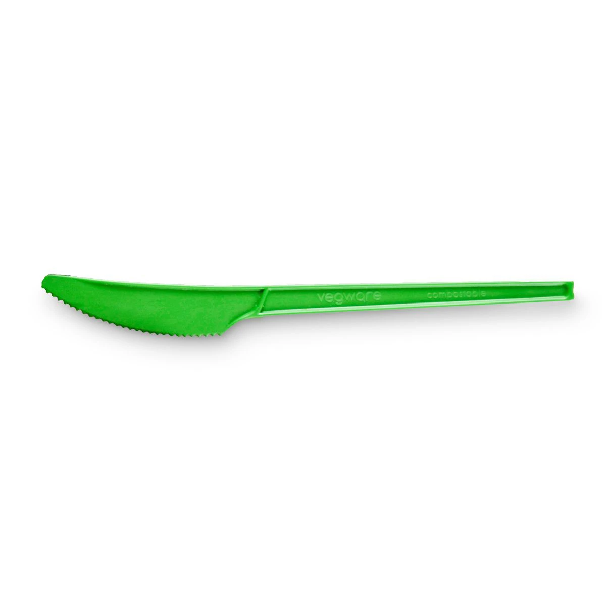 Vegware Compostable CPLA Green Knife 157mm 