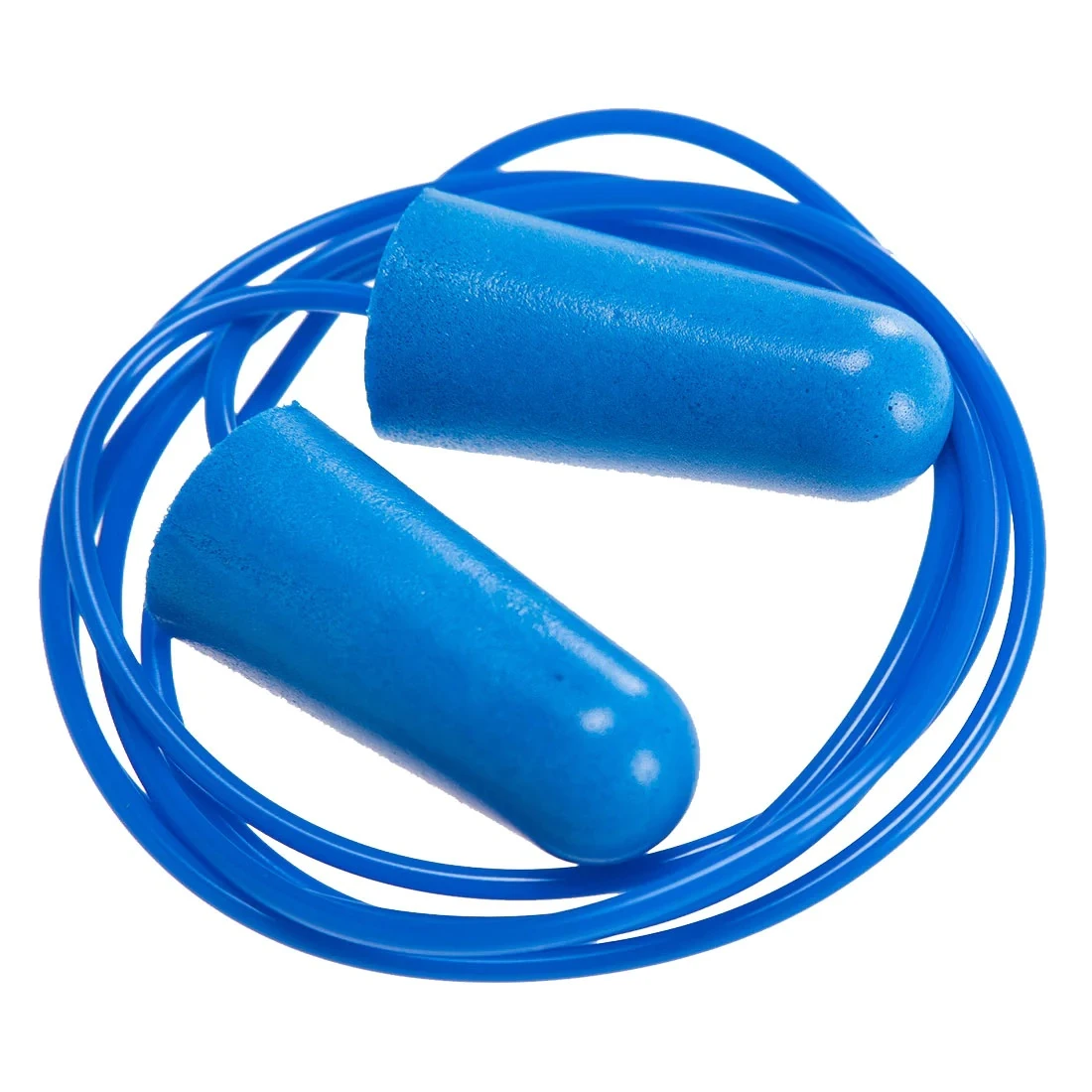  JanSan Foam Ear Plugs Corded Metal Detectable Blue