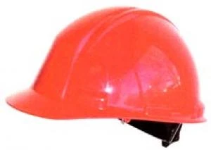  JanSan Safety Helmet Terylene Harness Red