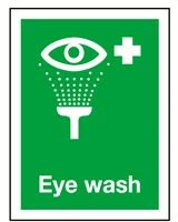  JanSan Sign Eye Wash 150x100mm 