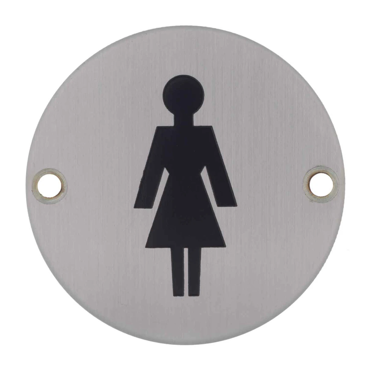 Signage Stainless Steel Ladies 