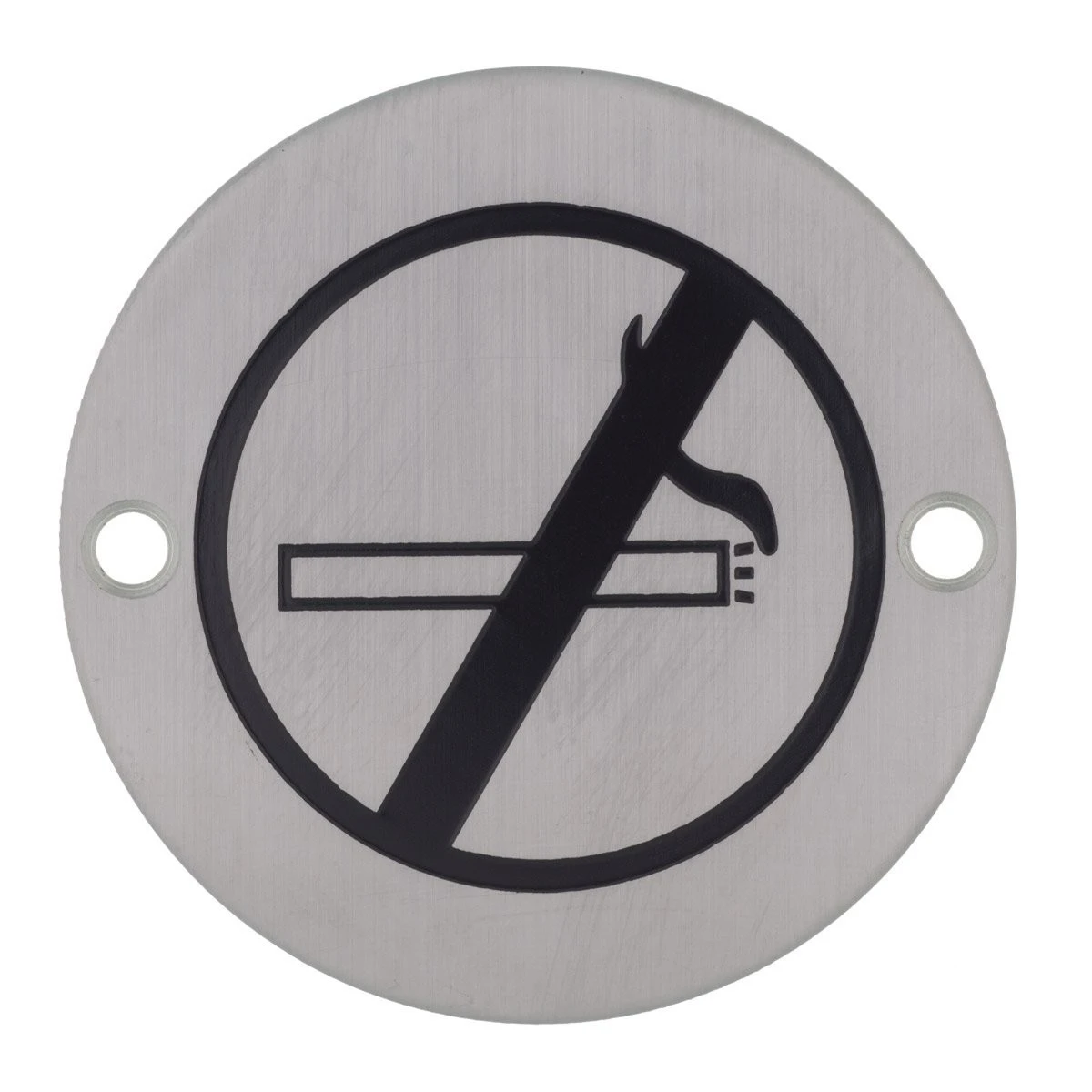  Signage Stainless Steel No Smoking 